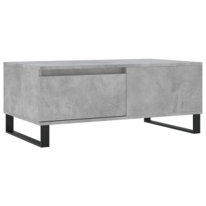 vidaXL Couchtisch Betongrau 90x50x36,5 cm Holzwerkstoff 830816