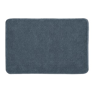 Kleine Wolke Badteppich Ricco, 60x90 cm, Iceblue. Flauschiger Badvorleger für ein stilvolles Badezimmer.