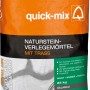 Sack Quick-Mix Naturstein-Verlegemörtel 25 kg mit Trass-Zusatz für Natursteine und -platten.