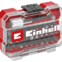 Einhell Bit-Set, 30-teilig im XS-Case mit Gürtelclip, verschiedene Schraubenzieher-Bits.