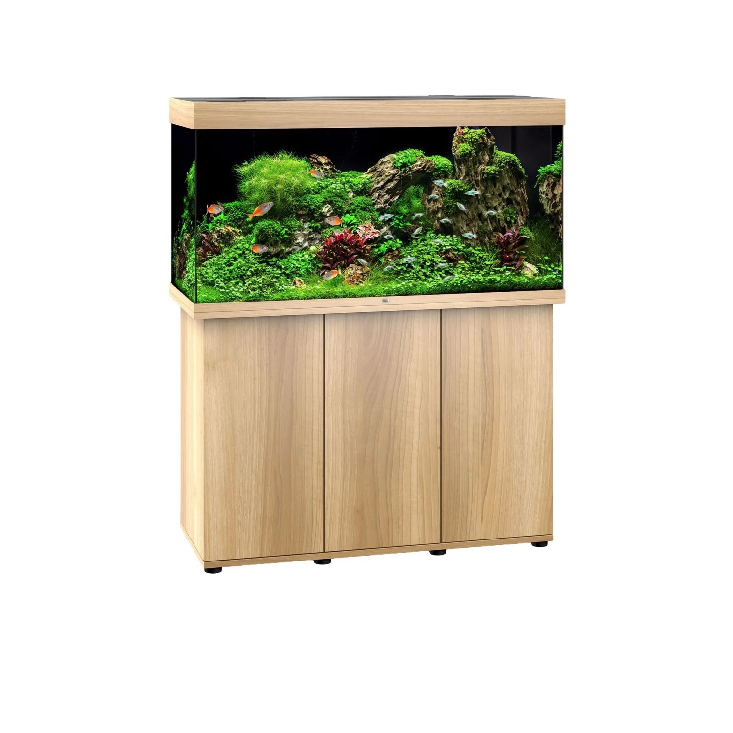 Juwel LED-Aquarium-Kombination Rio 350 Helles Holz 350,