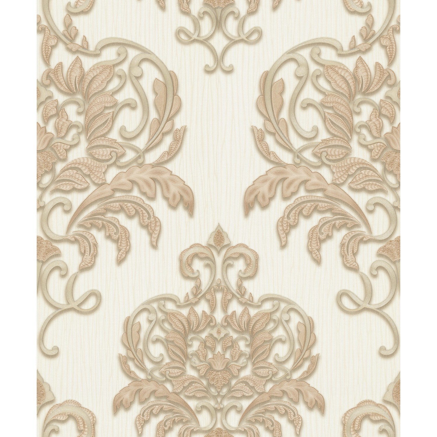 Erismann Vliestapete Spotlight Ornament Barockmuster Creme FSC®