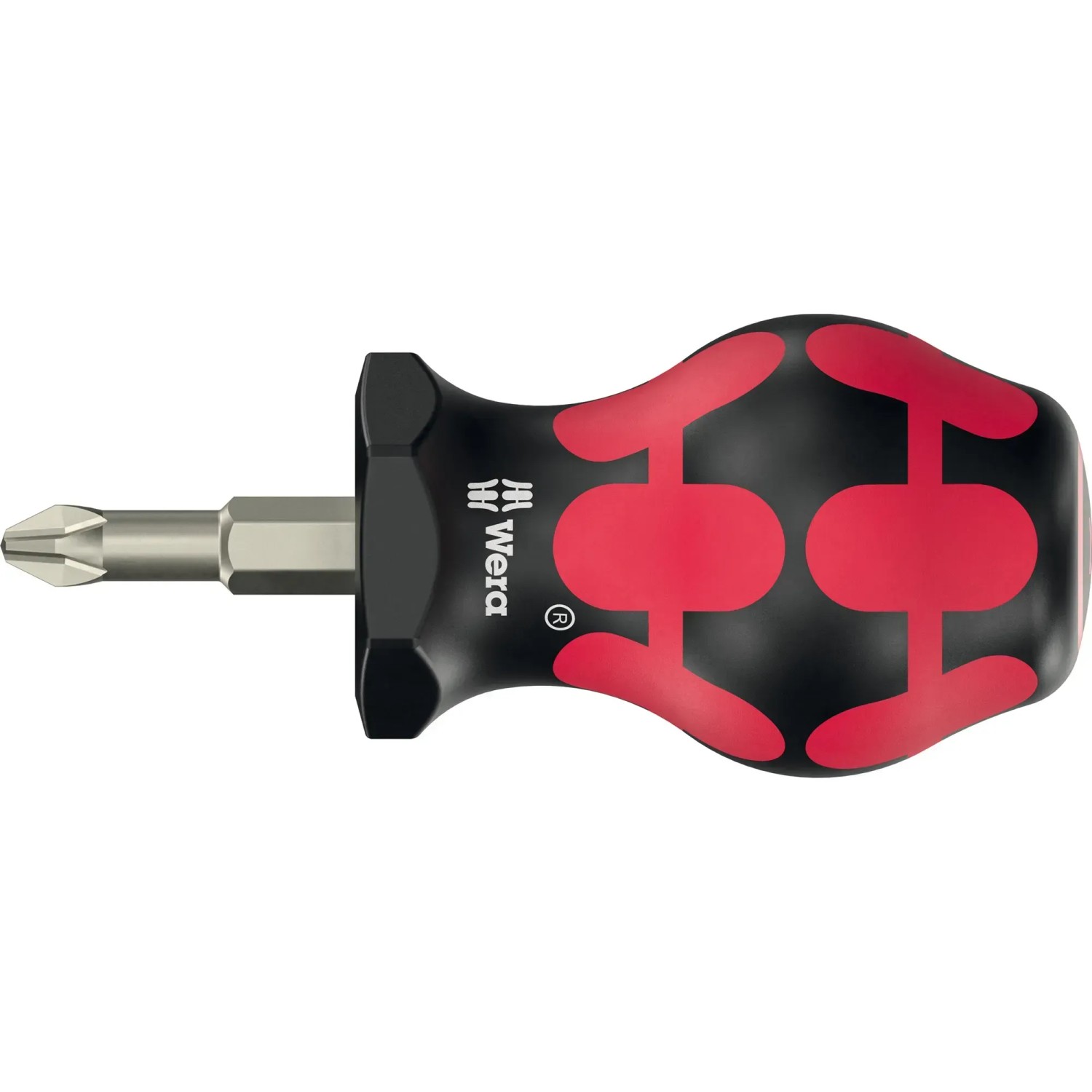 Bosch Ratschenschraubendreher Stubby mit 6 Bits magnetischer Bithalter