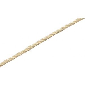 Sisal-Seil, Ø 10 mm, Meterware. Naturfaserseil für Haus und Garten.