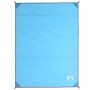vidaXL Picknickdecke mit Heringen Blau 205x155 cm 4004201