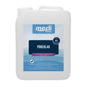 mediPOOL mediPool PoolKlar 5,0 l Flockungsmittel mediPOOL PoolKlar 5,0 l Flockungsmittel
