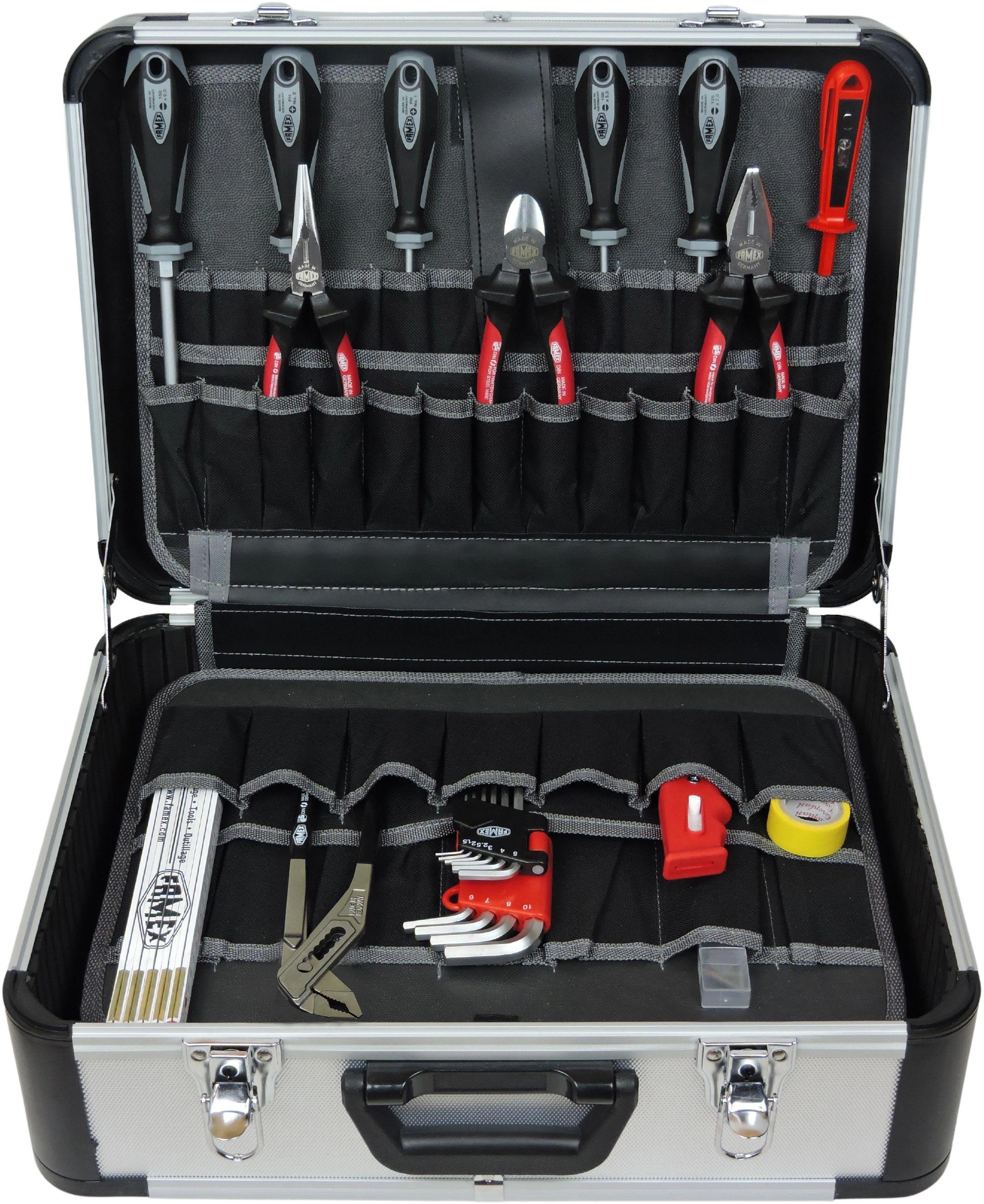 kaufen OBI Famex Alu mit Werkzeug bei Werkzeugkoffer gefüllt 429-88
