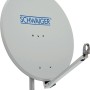 Schwaiger Satellitenschüssel, 75 cm, lichtgrau. Parabolantenne für SAT Anlagen.