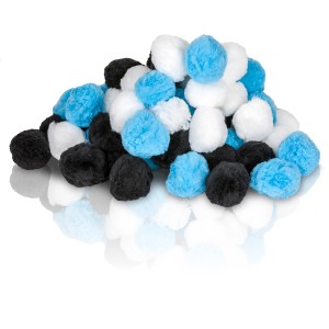 Gre Aqualoon Filterbälle 500g für Pool Filteranlagen, blau, schwarz, weiß.