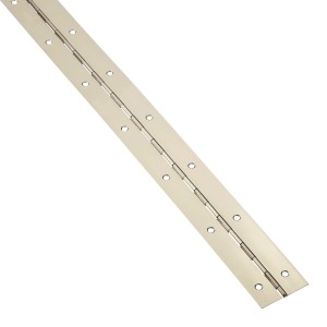 SOTECH Stangenscharnier 1000 x 40 x 1 mm Edelstahloptik