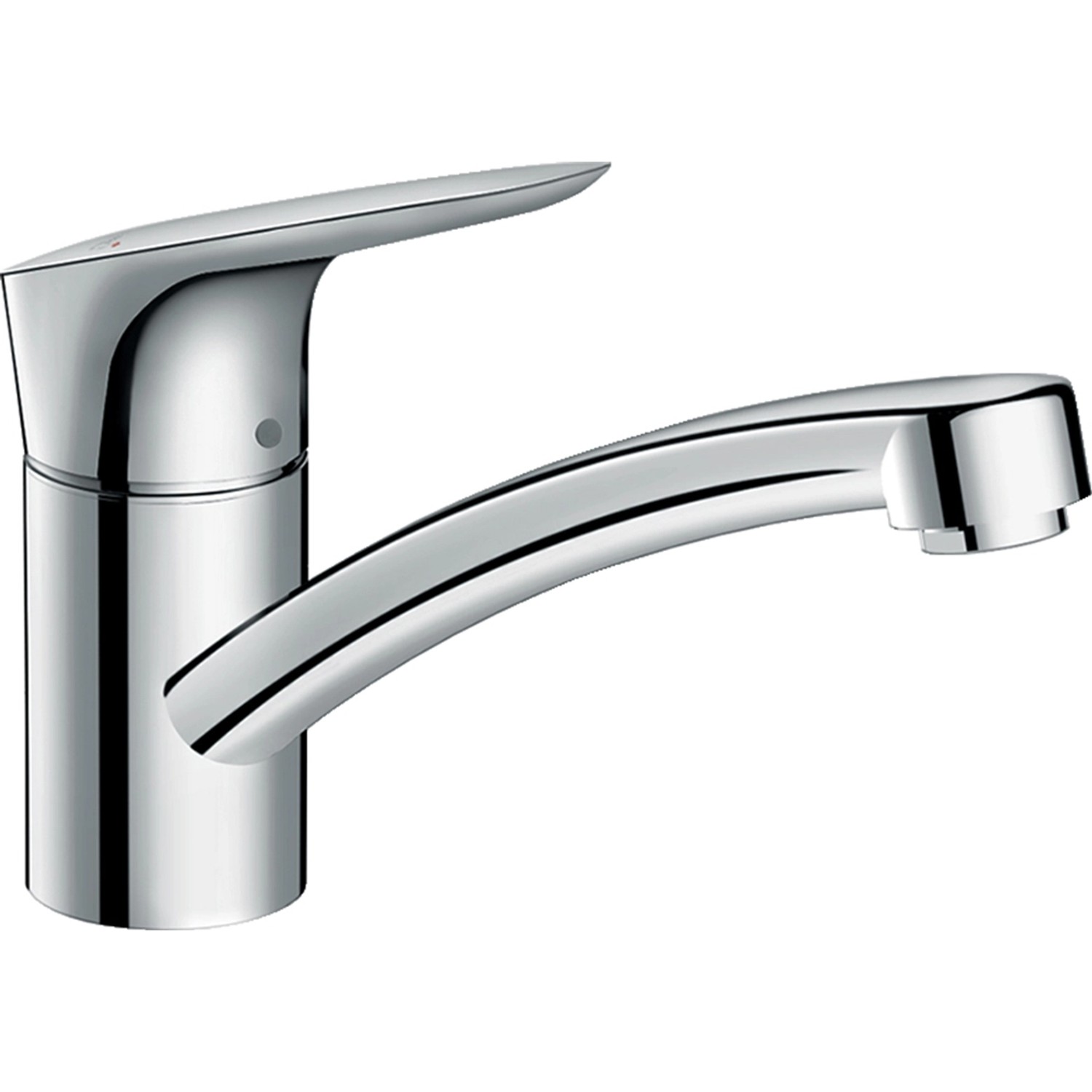 Hansgrohe Einhebel-Küchenarmatur Logis 120 CoolStart Chrom (Maße: 24.2cm | 15.7cm | 5.1cm)