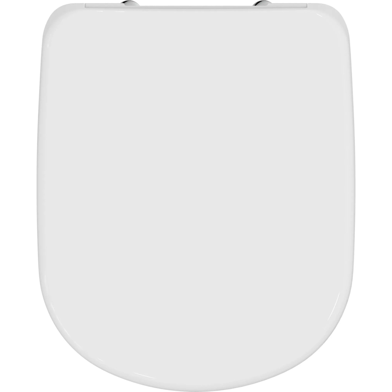 Ideal Standard Eurovit Plus WC-Sitz, Weiß, mit Softclosing-Funktion.