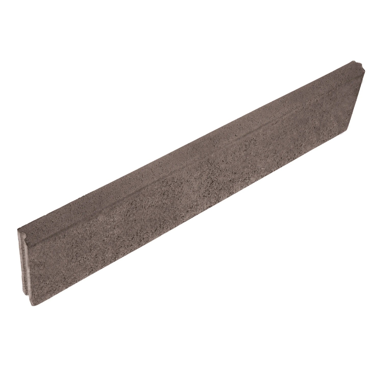 EHL Rasenkantenstein Mini, abgerundet, anthrazit, 50x15x5 cm. Beet- und Wegeinfassung.