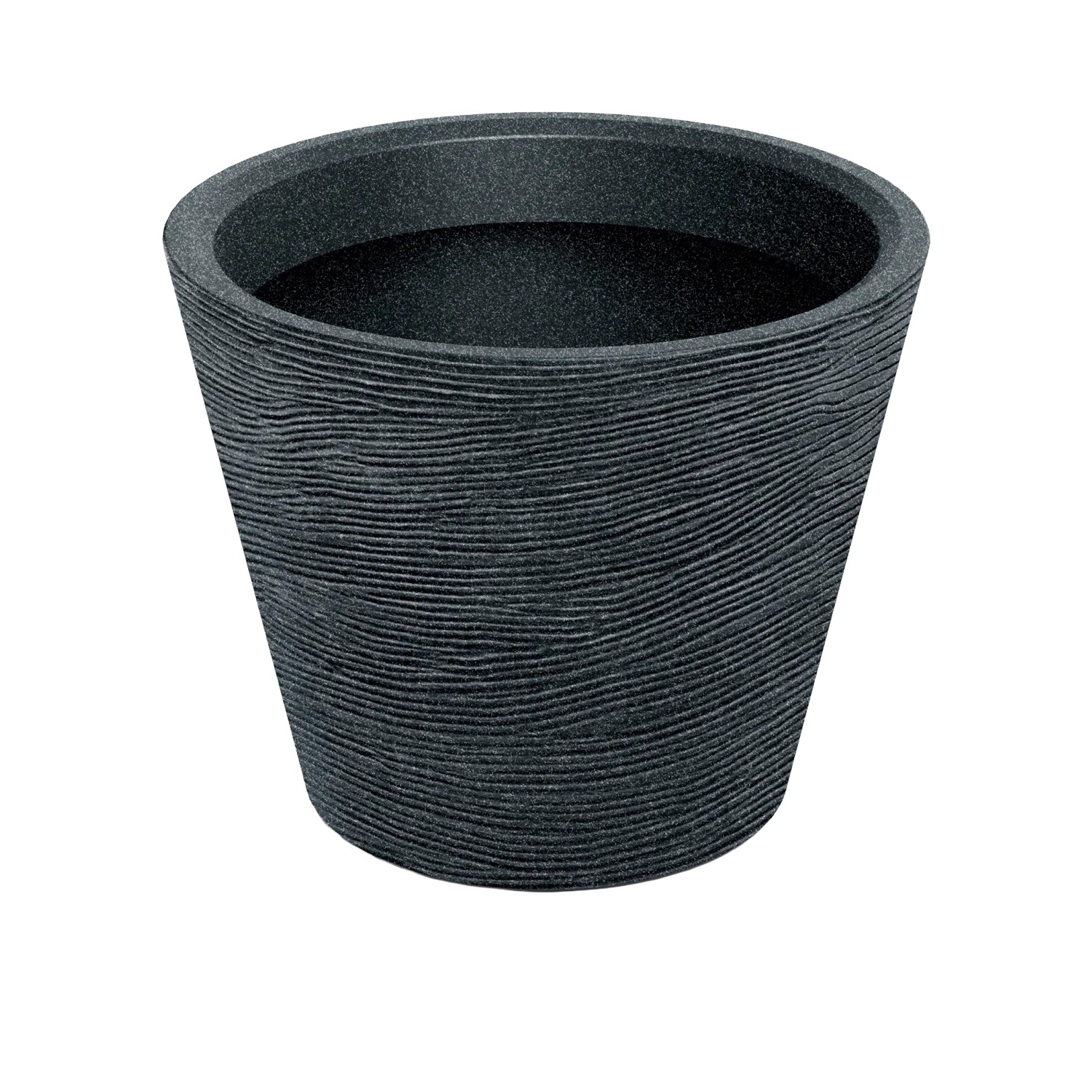 Prosperplast Blumentopf Tubra Ø 40 cm x 34 cm Anthrazit