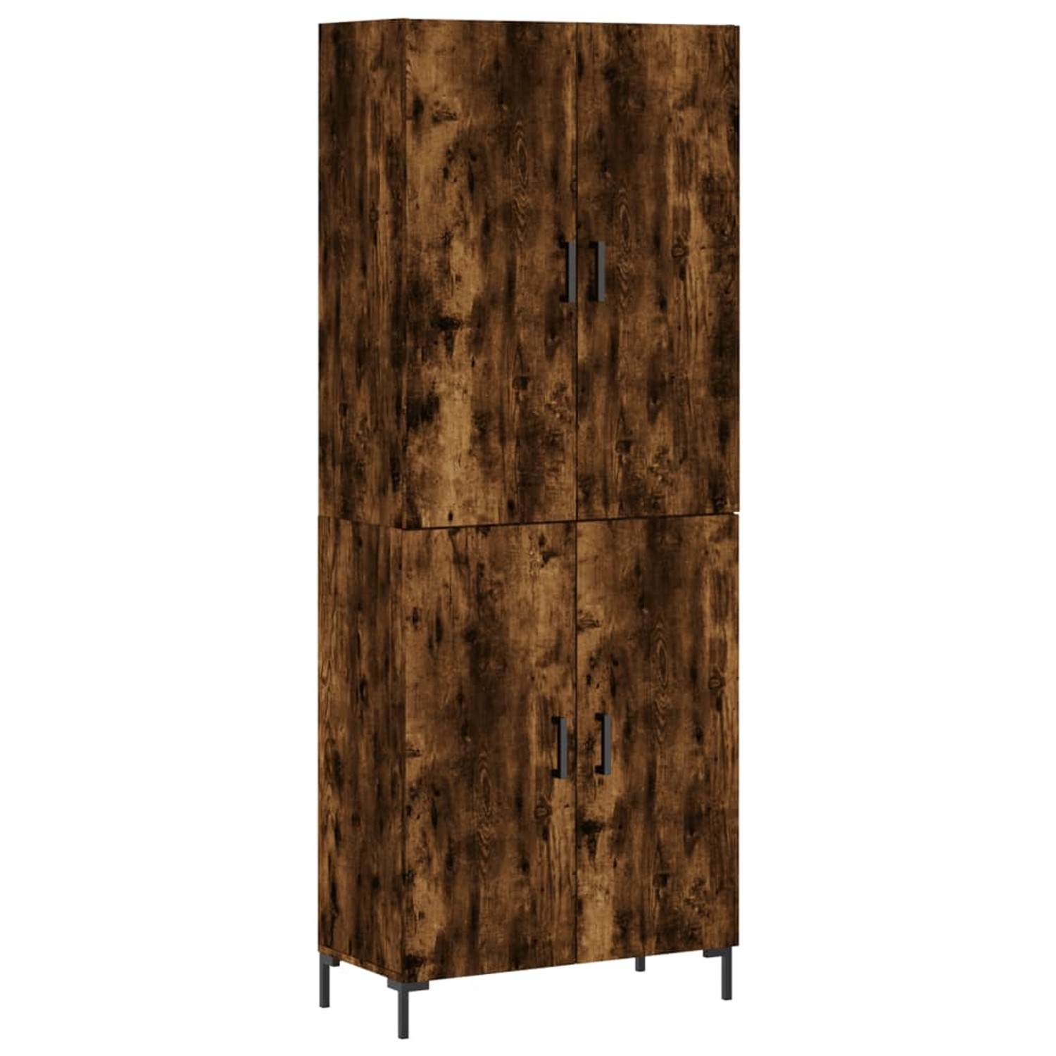 vidaXL Highboard Räuchereiche 69,5x34x180 cm Holzwerkstoff 3195680 günstig online kaufen