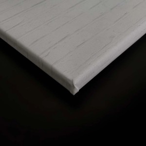 Detailansicht Leinwandbild in Steinoptik, Wanddeko für Wohnraum.