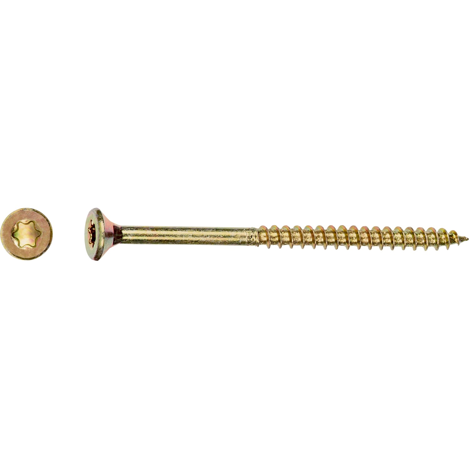 Senkkopf Spanplattenschraube TX-Antrieb Ø 4 mm x 60 mm 15 Stück