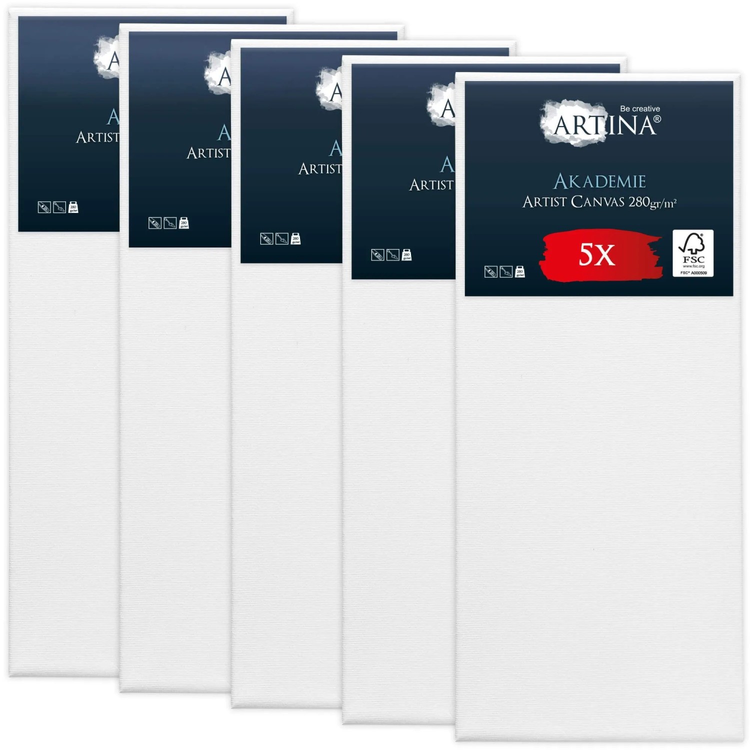 Artina Akademie Keilrahmen 60x140cm FSC 5tlg günstig online kaufen