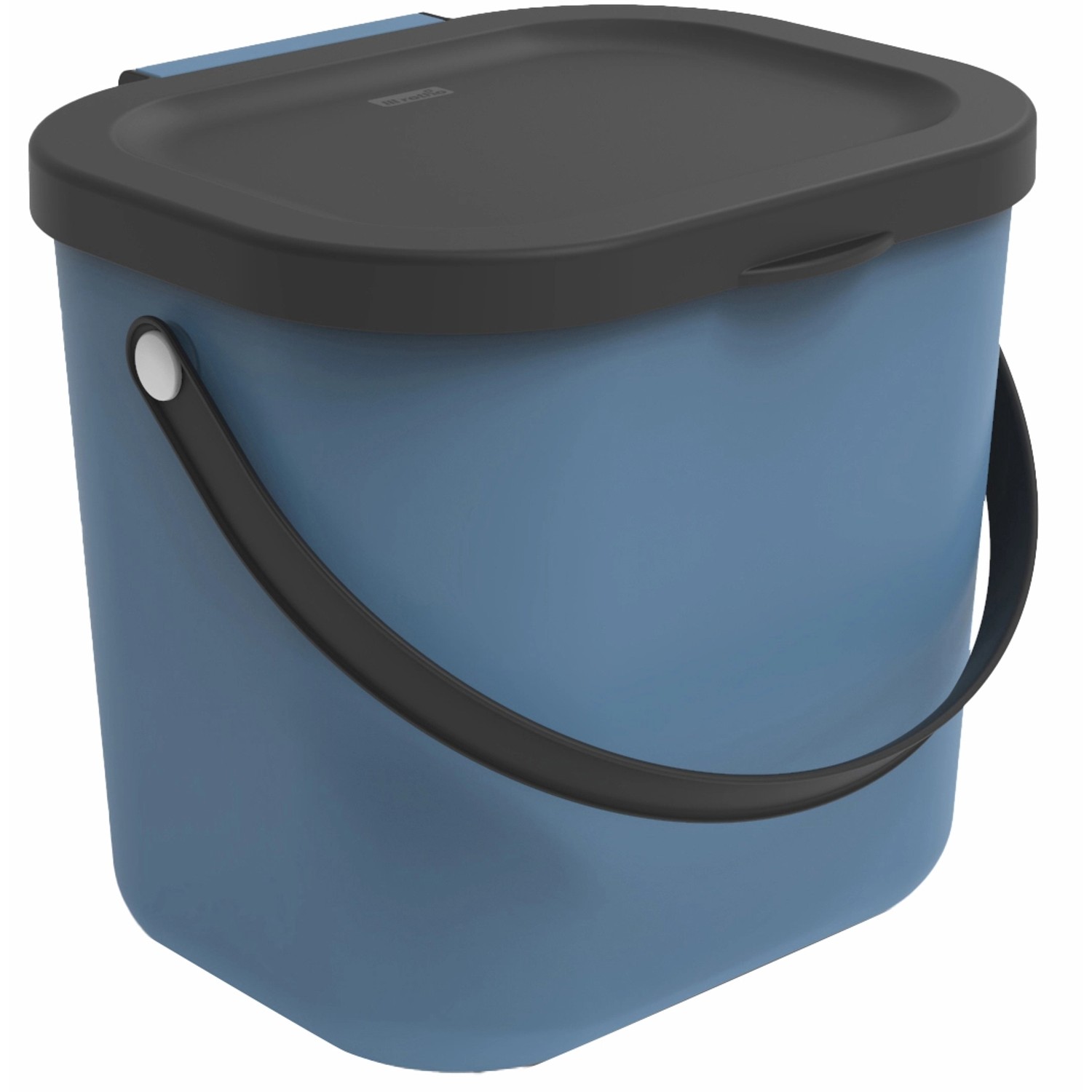 Rotho Mülleimer Albula Blau 6,