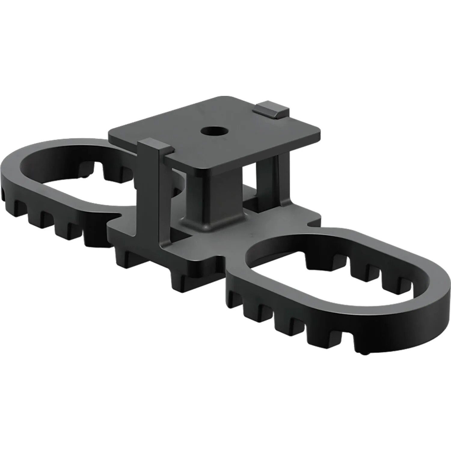 Karle & Rubner Terraflex Pro N9 Terrassenlager für Dielen mit Nut 4,2-9,2 mm Alu-Unterkonstruktion Inklusive Bohrschrauben C1 4,2x33 mm 120 Stück