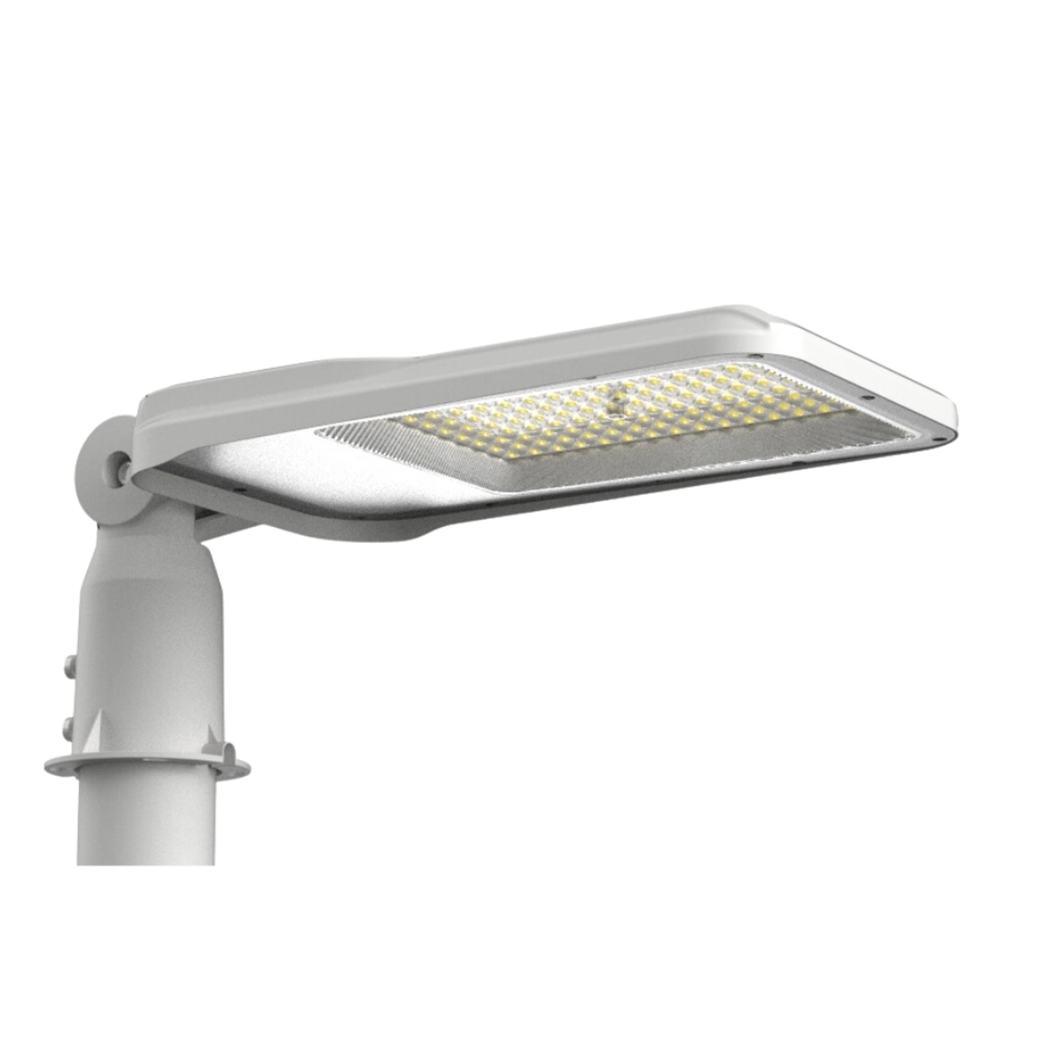 Thumbnail - LUXULA LED Straßenleuchte Mastleuchte LED Straßenlampe 100 W 12000 lm IP65 Neutralweiß Wand und Mastmontage