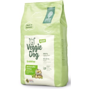 Josera VeggieDog Grainfree, 10 kg Trockenfutter für Hunde, vegetarisch und getreidefrei.