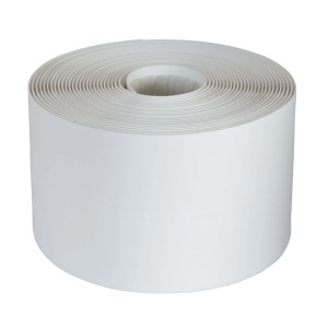 Dalsys Dichtungsband, selbstklebend, 5m x 6cm, PVC, weiß. Fugendichtband für Bad, Küche, Fenster.