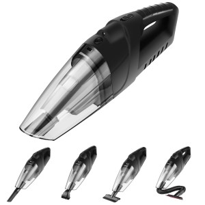 Steinborg Akku-Handstaubsauger SB-1031 mit Zubehör und Tasche. Kompakter Staubsauger für Haushalt und Auto.