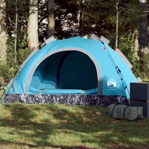 vidaXL Campingzelt 2 Personen Blau Quick Release 4004162