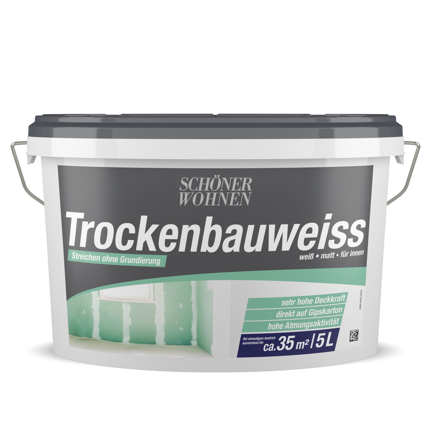 Schöner Wohnen Trockenbauweiss matt 5 l