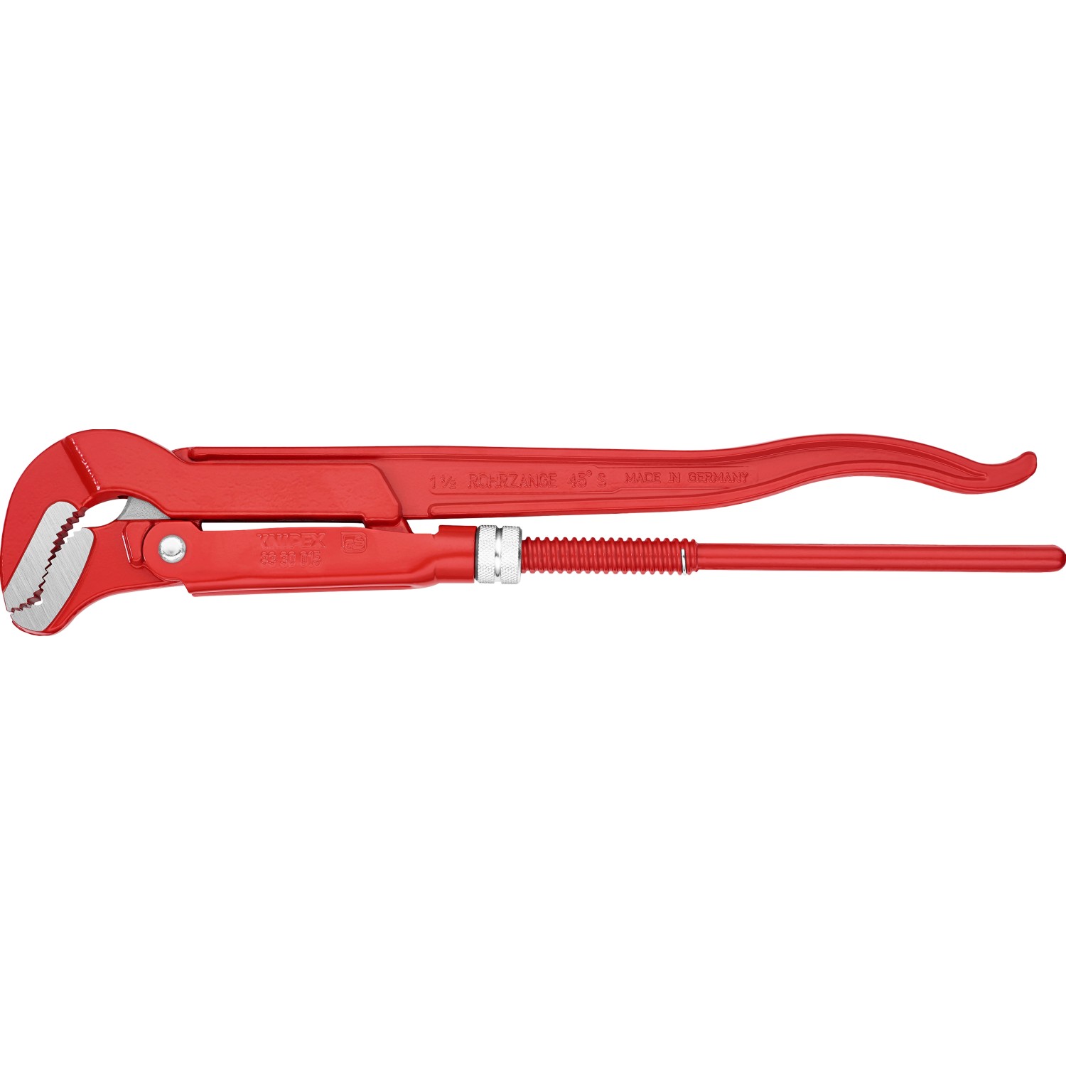 Knipex Rohrzange S-Maul rot pulverbeschichtet 420 mm