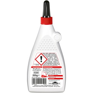 Ponal Fix & Fest Holzleim, 200g Flasche, transparent. Starker Kleber für Holz und andere Materialien.