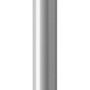Hettich Tischbein, Ø 30 mm, 900 mm hoch, in Aluminium-Optik.