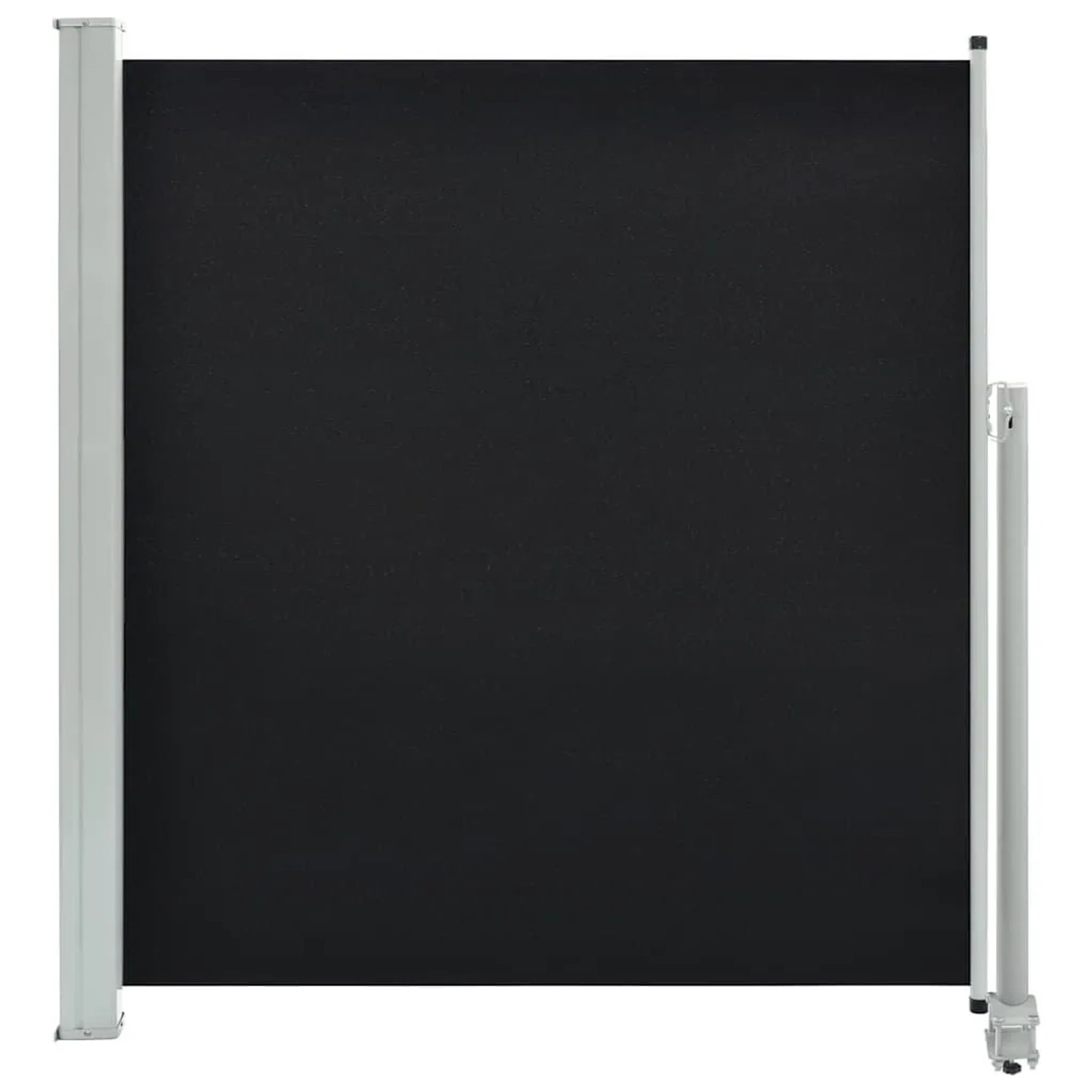 Furnicato Ausziehbare Seitenmarkise 140x300 Cm Schwarz
