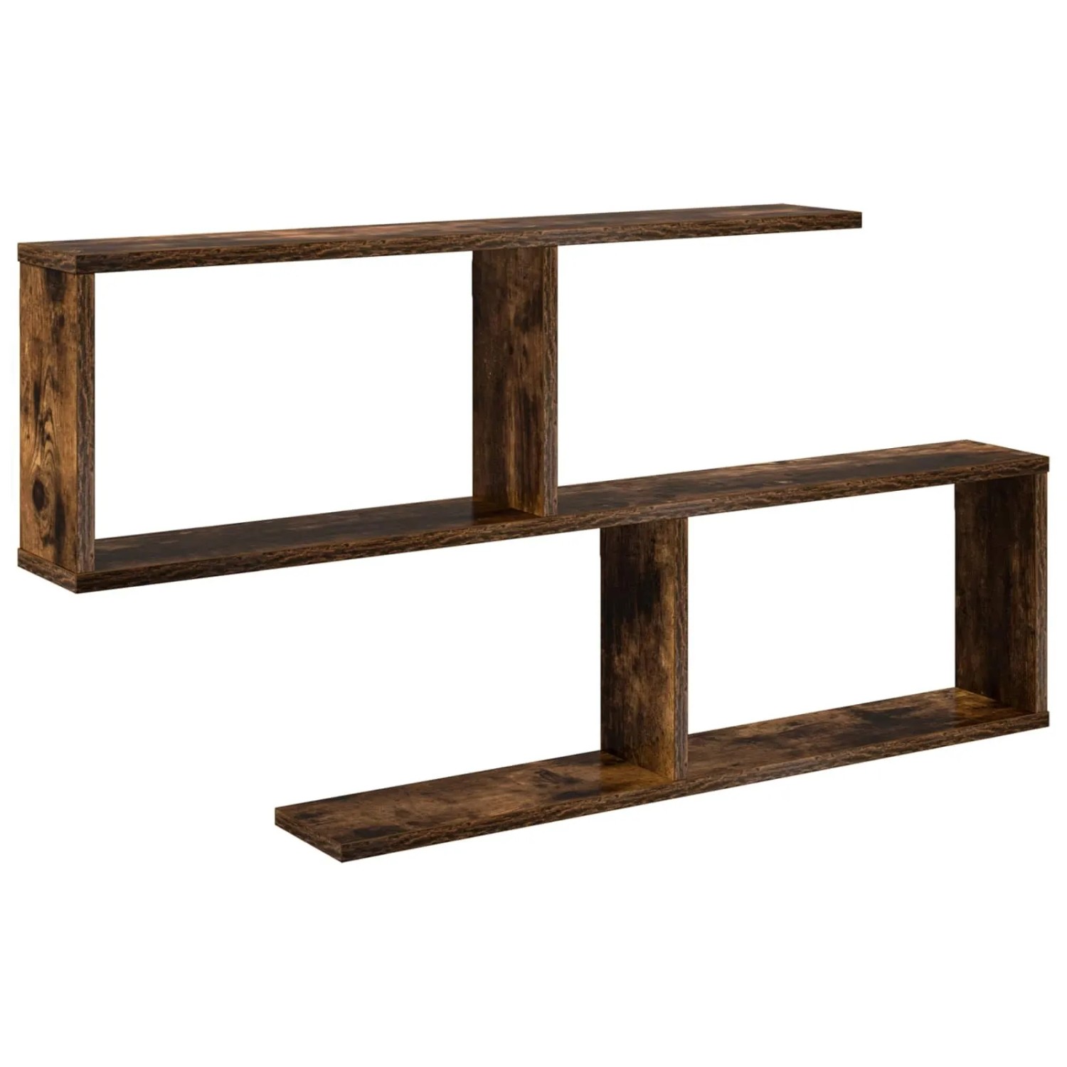 vidaXL Wandregal Raucheiche 100 x 12 x 50,5 cm Holzwerkstoff 8012272