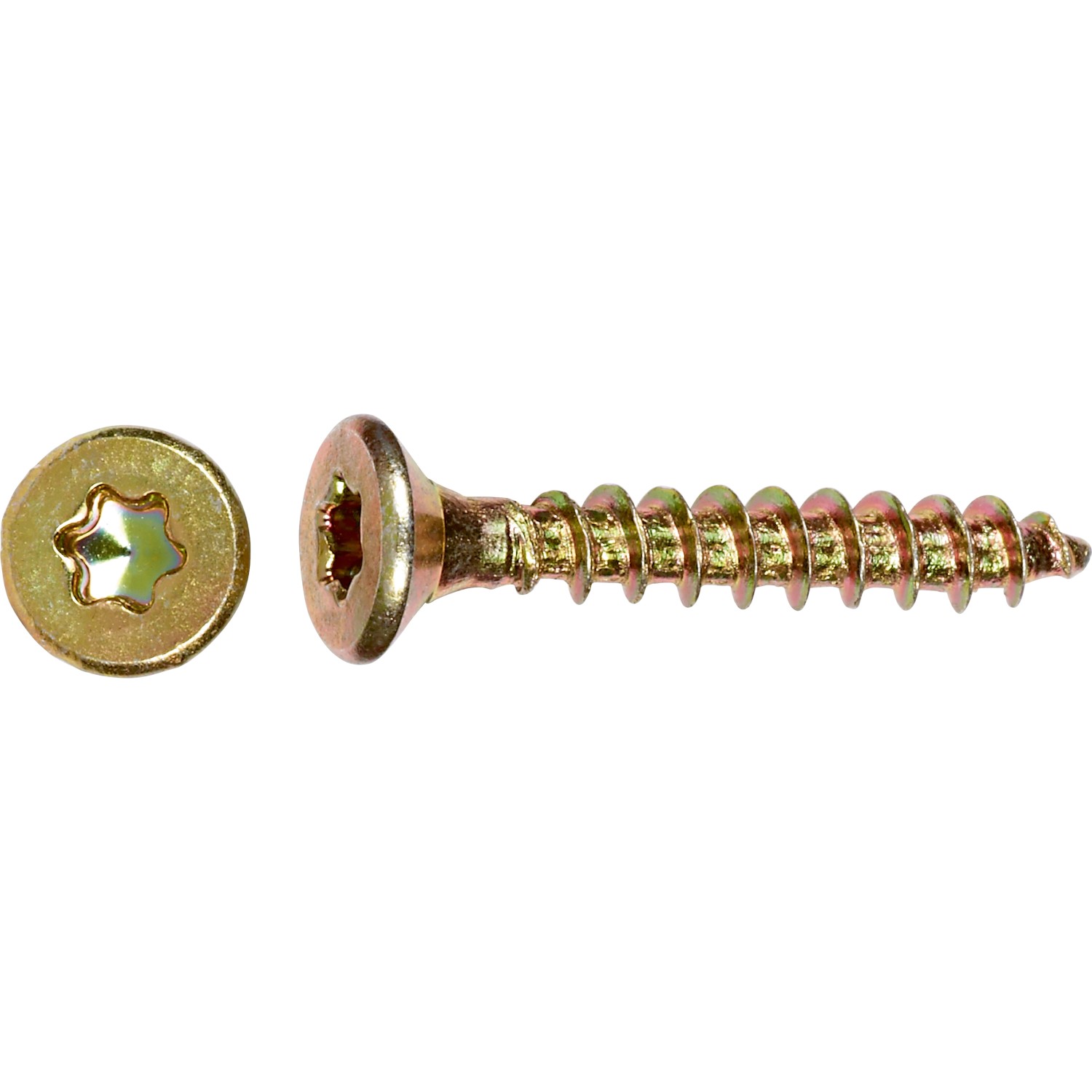 Senkkopf Spanplattenschraube TX-Antrieb Ø 4 mm x 30 mm 25 Stück