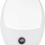 Weißes Globo LED-Nachtlicht Enio Plug-In für die Steckdose. Orientierungslicht mit Sensor.