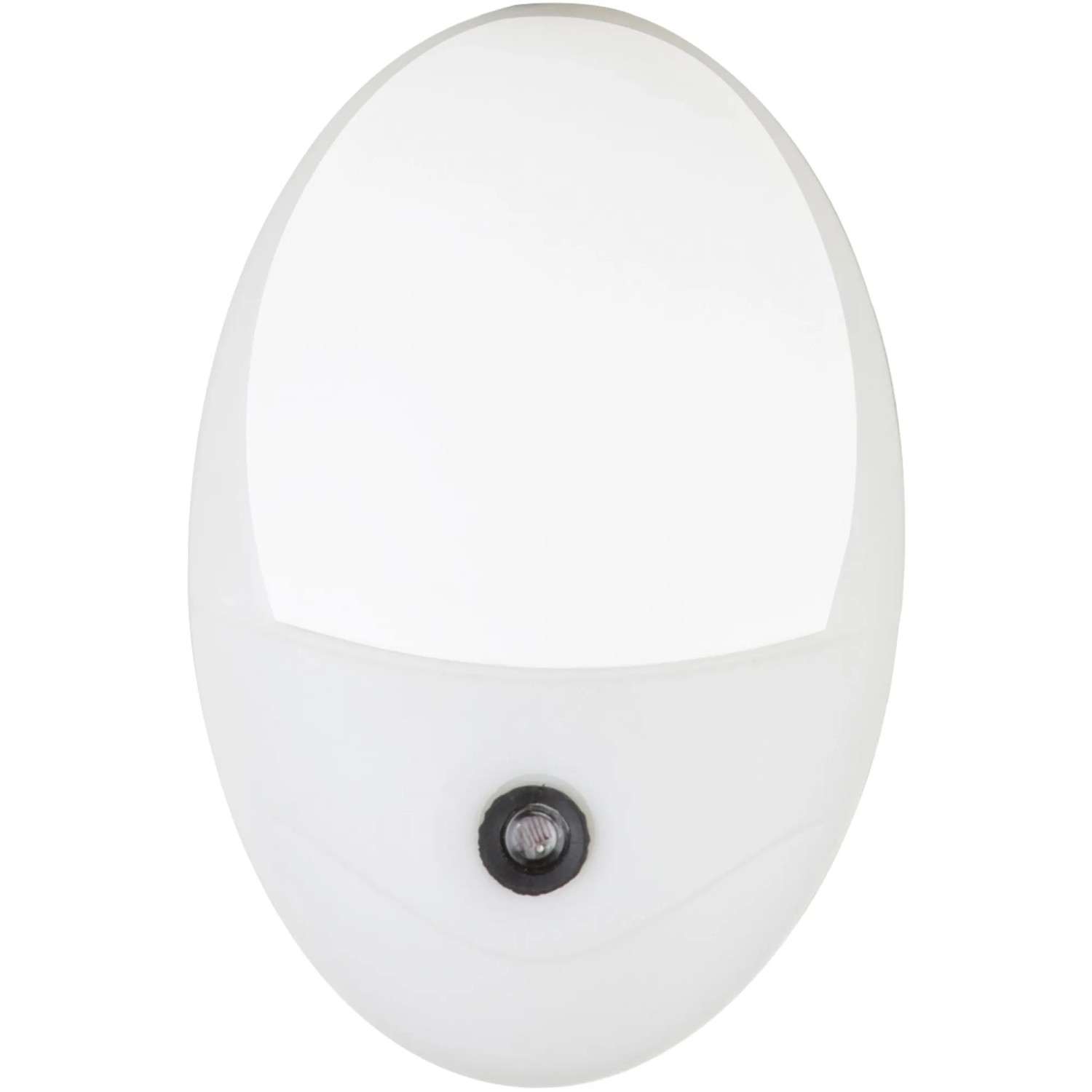 Weißes Globo LED-Nachtlicht Enio Plug-In für die Steckdose. Orientierungslicht mit Sensor.