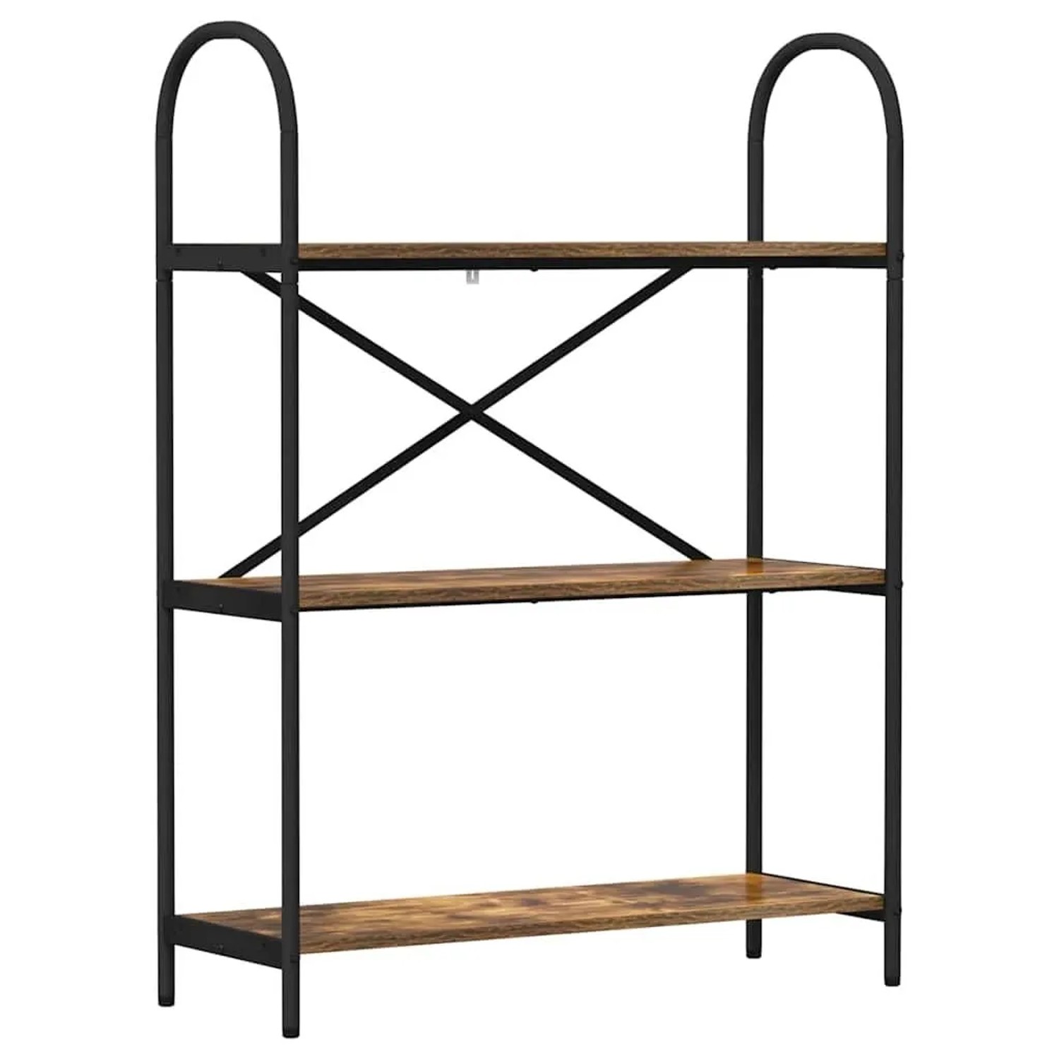 vidaXL Bücherregal Geräucherte Eiche 80 x 30 x 109 cm Holzwerkstoff 879901 günstig online kaufen