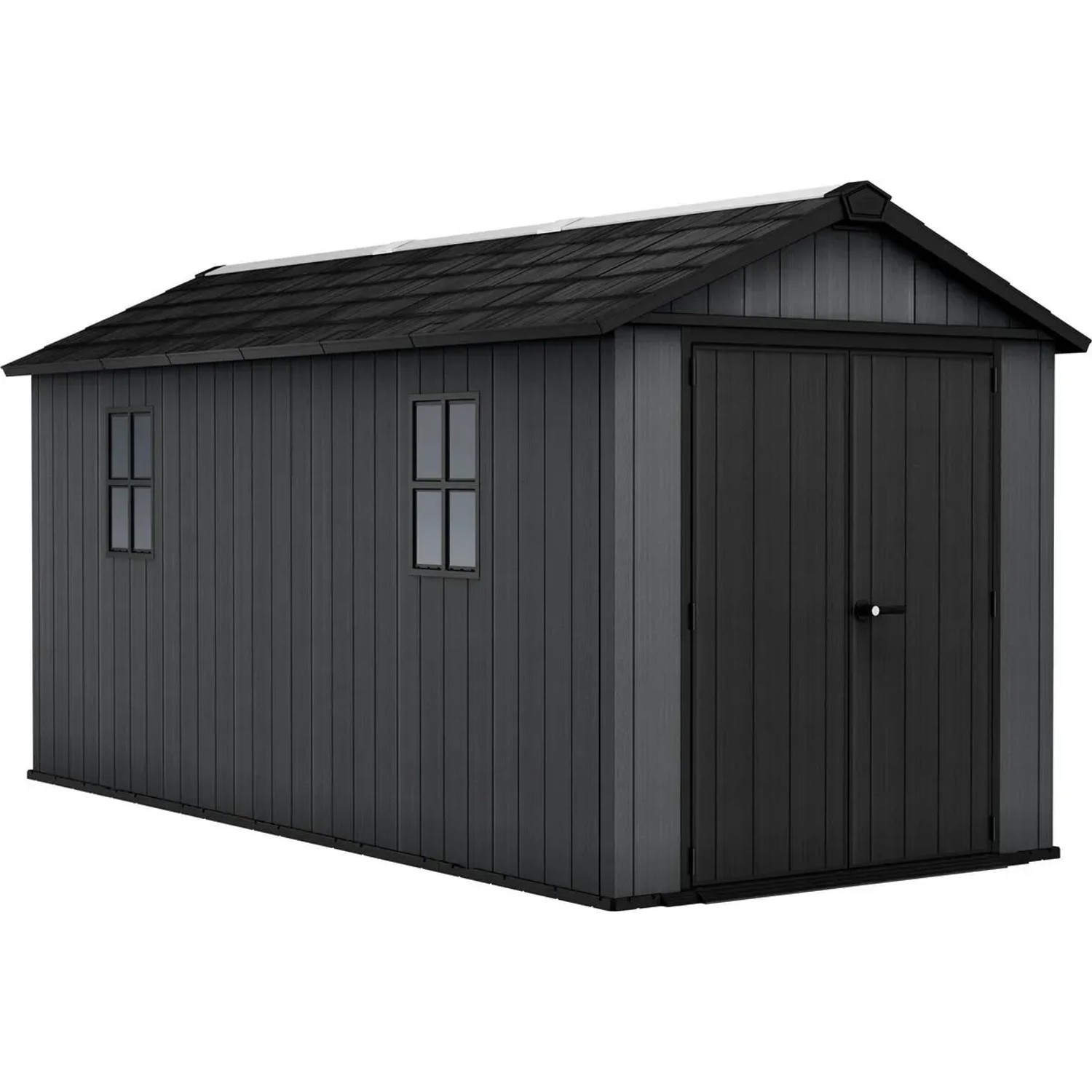 Keter Gartenhaus Newton 7515 Evotech Kunststoff Grau 476x230x246 cm
