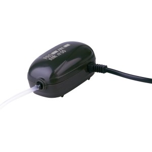 JBL ProAir a50 Aquarium-Belüfter: Membranluftpumpe mit Schlauch für Aquarien.