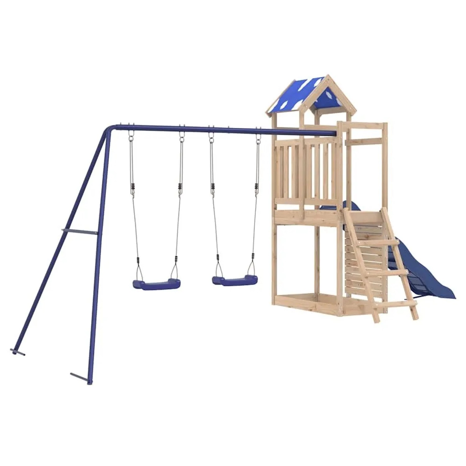 vidaXL Spielturm Massivholz Kiefer 3279145