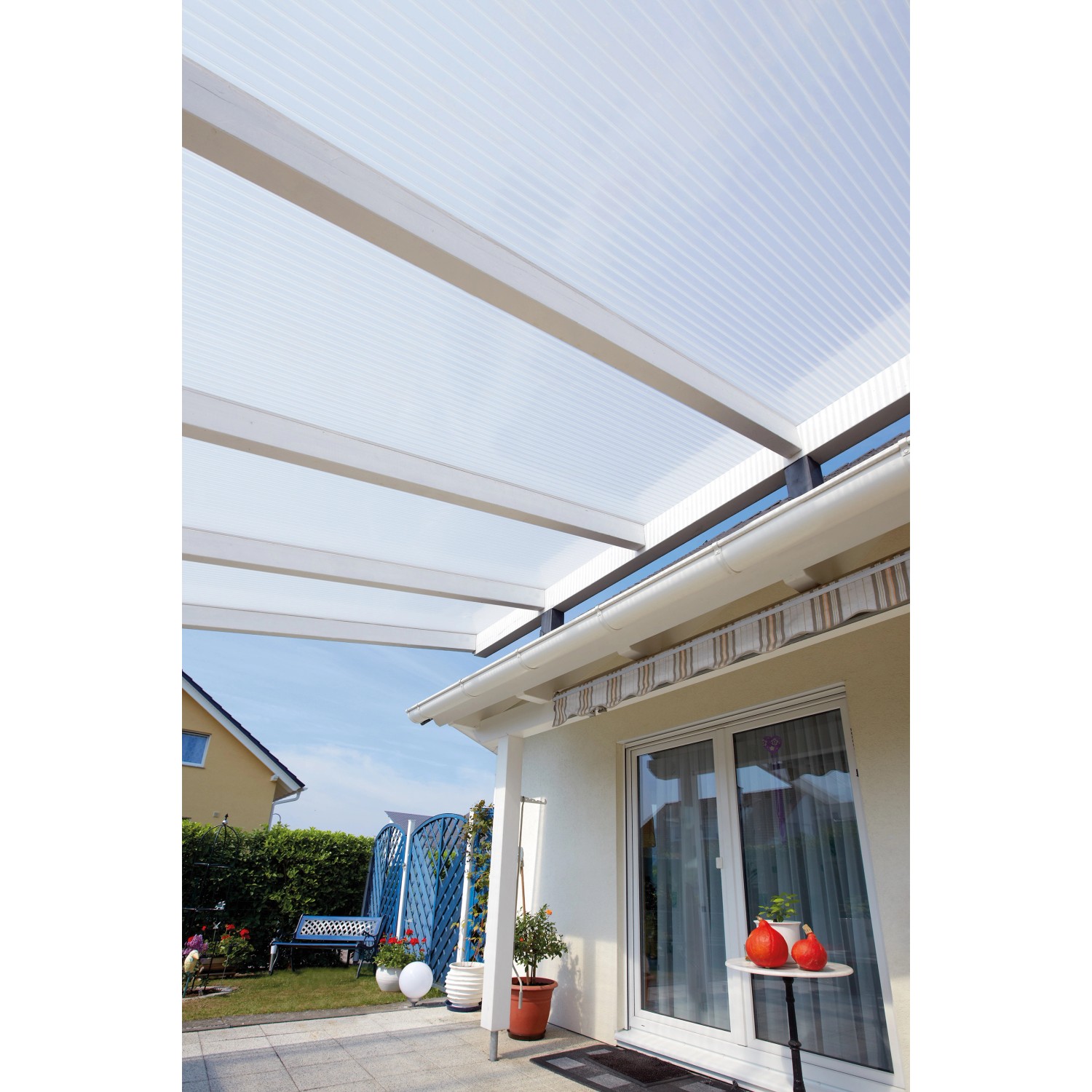 Hohlkammerplatte Acryl 16 mm Weiß/Opal 3000 mm x 980 mm kaufen bei OBI