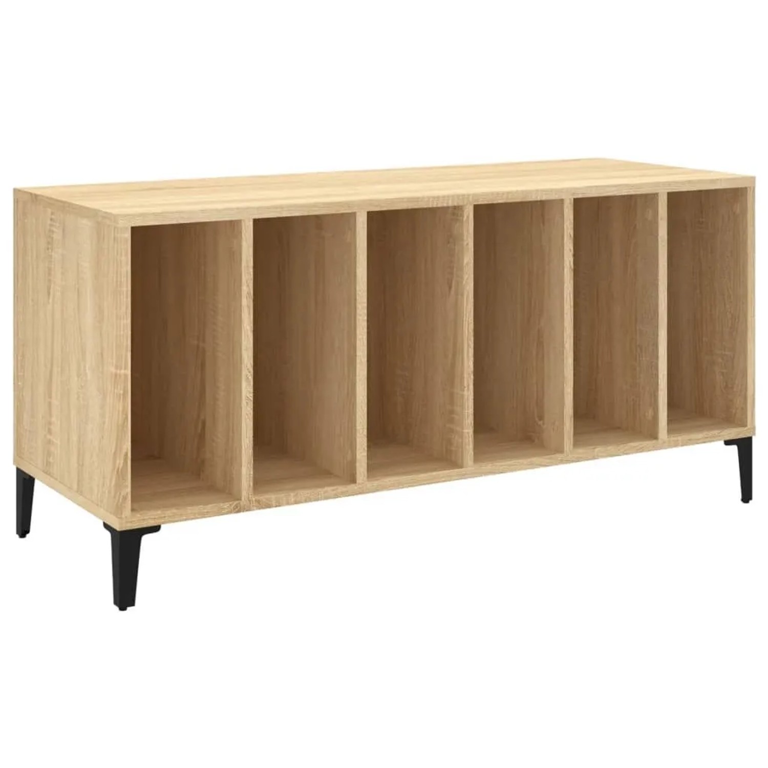 vidaXL Plattenschrank Sonoma-Eiche 100x38x48 cm Holzwerkstoff 831984