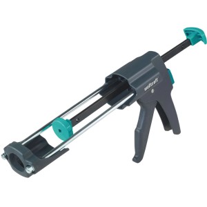 wolfcraft Kartuschenpresse MG 600 Pro für Silikon, Acryl & Klebstoff aus 310ml Kartuschen.