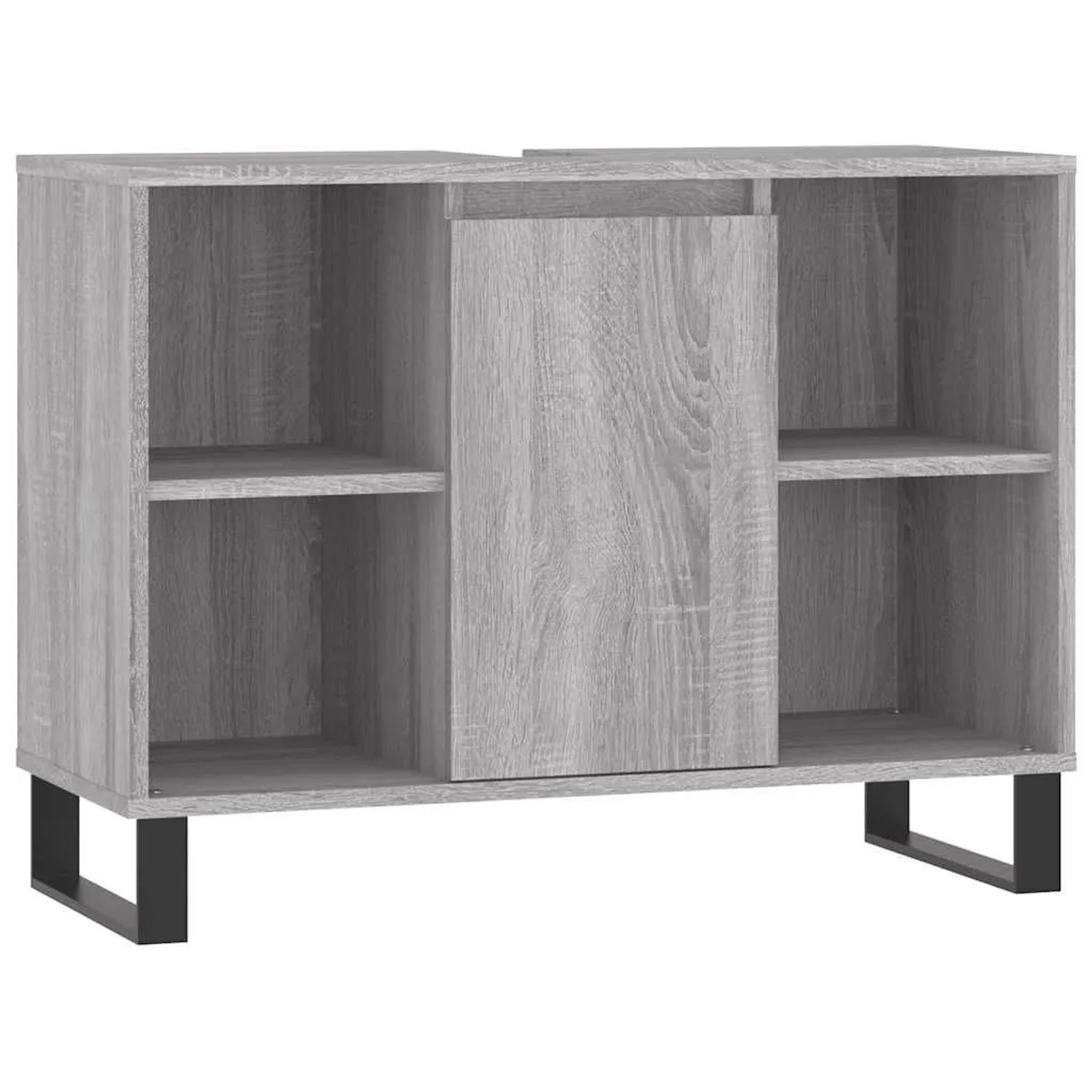 vidaXL Badschrank Grau Sonoma 80x33x60 cm Holzwerkstoff 831642 günstig online kaufen