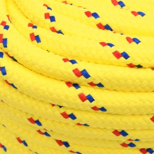 vidaXL Bootsseil Gelb 18 mm 50 m Polypropylen 152630