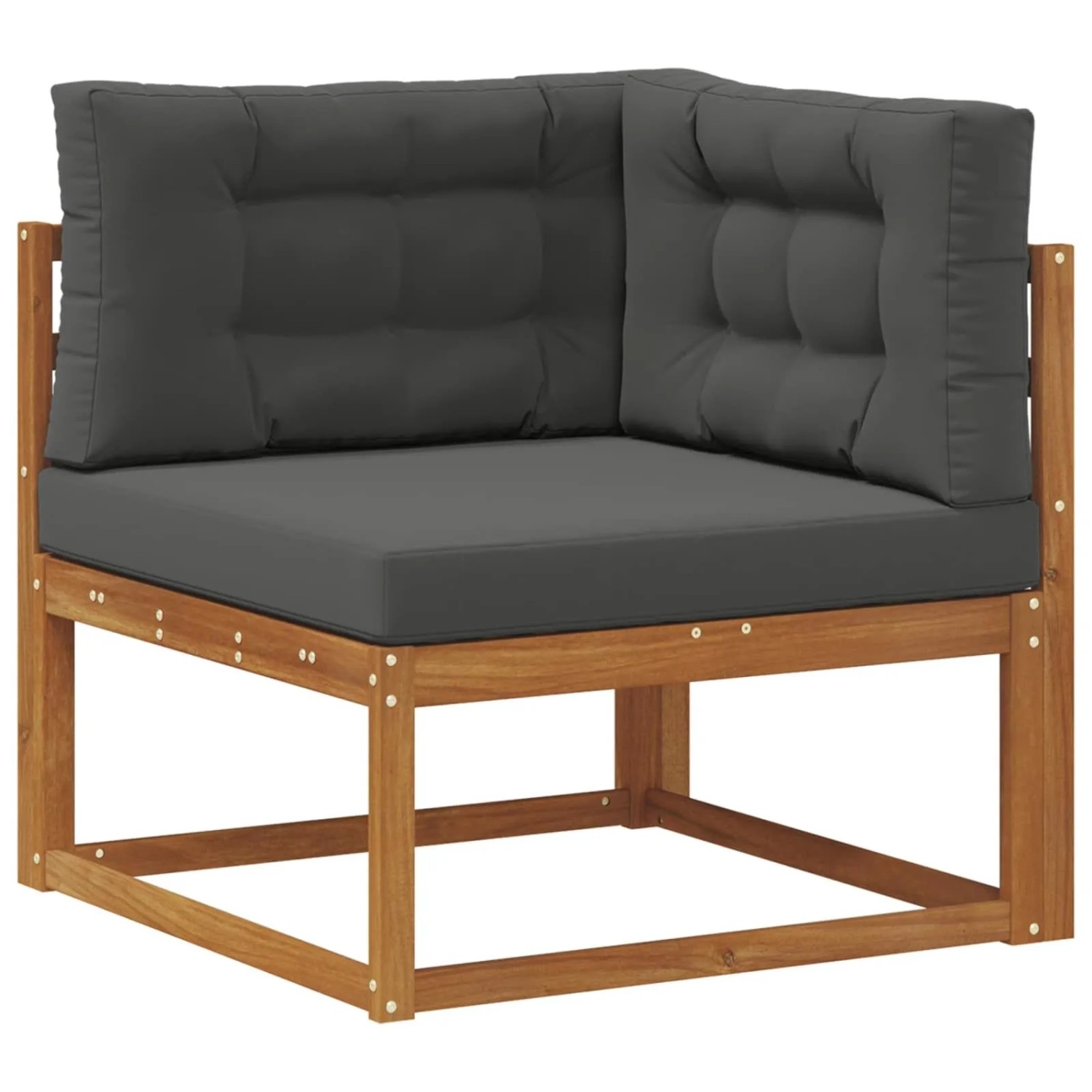 vidaXL Outdoor Ecksofa Massivholz Akazie Natur 900544