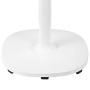 Detailaufnahme des weißen Standfußes vom Midea Standventilator.
