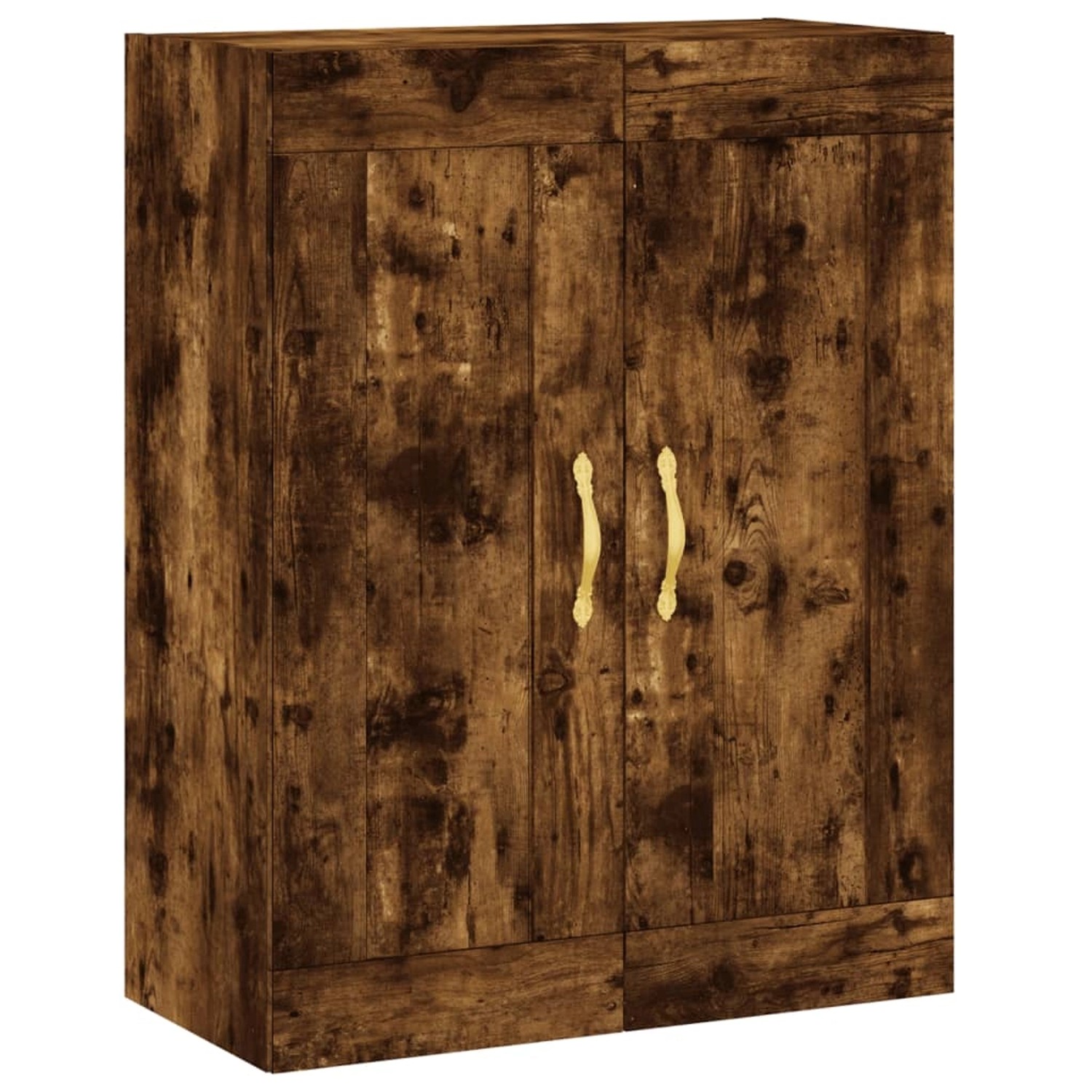 vidaXL Wandschrank Räuchereiche 69,5x34x90 cm Holzwerkstoff 835015